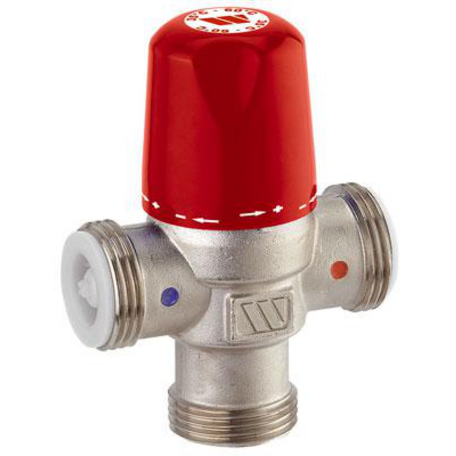 Mengventiel thermostatisch MMV-C M/M/M 1" + draaiknop