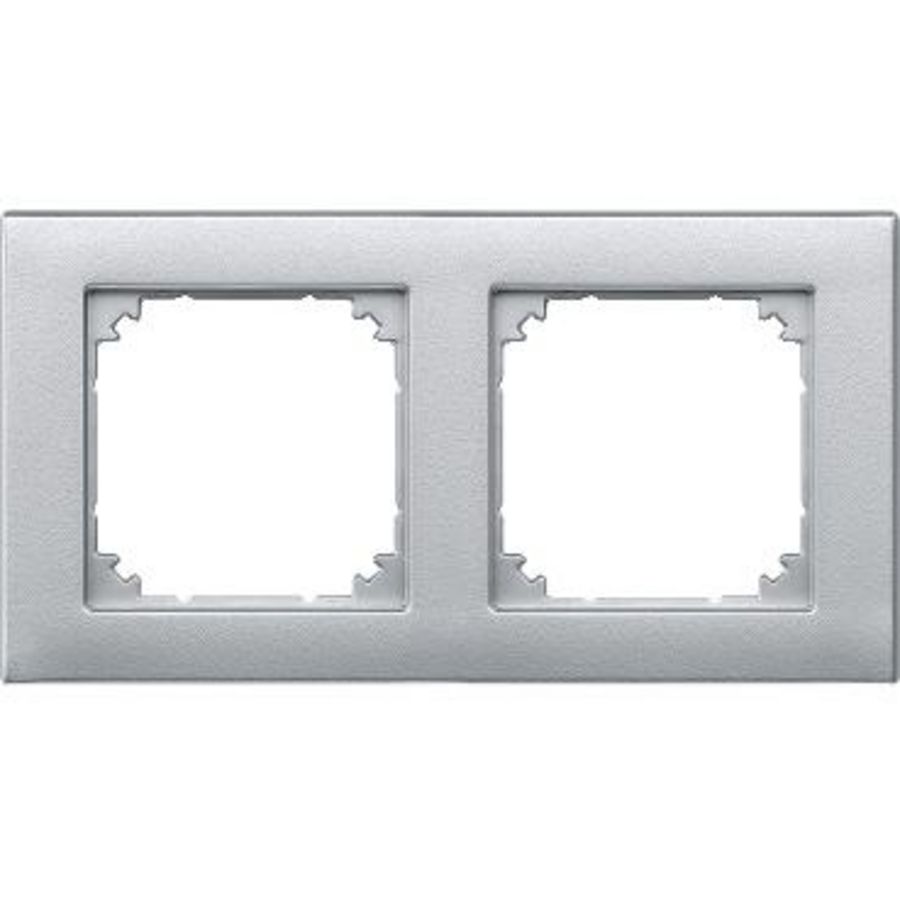 Afdekraam-M-Plan II-Tweevoudig-Verzonken-Aluminium