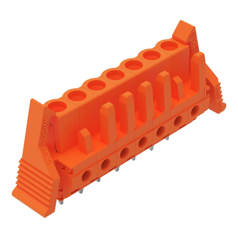 THT FE steker RE raster 5,08mm oranje 232-167/039-000 VVE=50