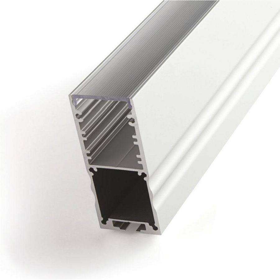 Al profiel Powerline Slim 30/2m Transparante lens 46290342