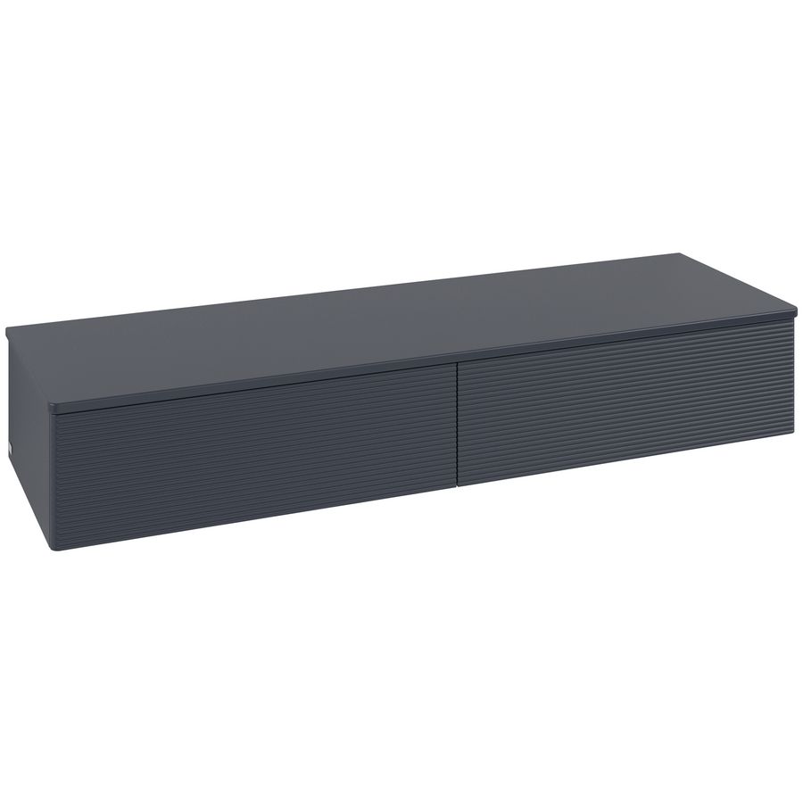 Sideboard Antao 1600x268x500mm Mid.Blue Matt Lacquer L42100HG
