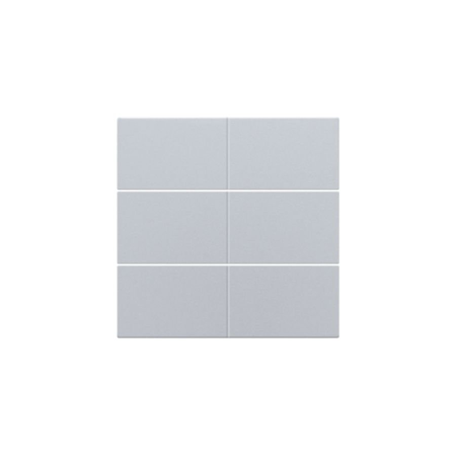 Afwerkingsset 6-voudige pot.vrij knop 24V sterling