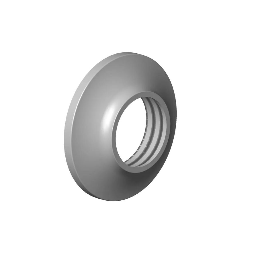 Rozet 60x13,5mm Champagne gebors. (22kt Goud)