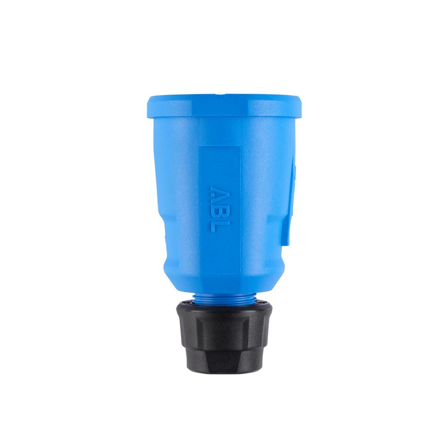 Koppelcontactstop geaard Hightech SCHUKO IP20 blauw VVE=10