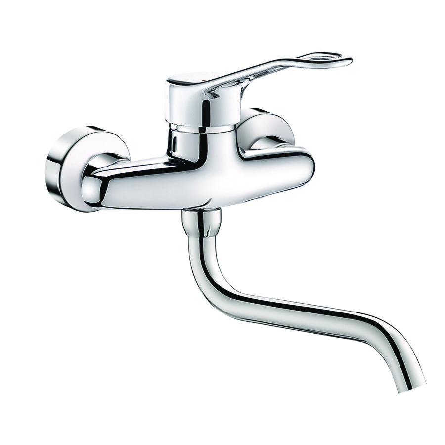 Muurmengkraan spoelt.+draaibare uitl L.200 open gr S-kop