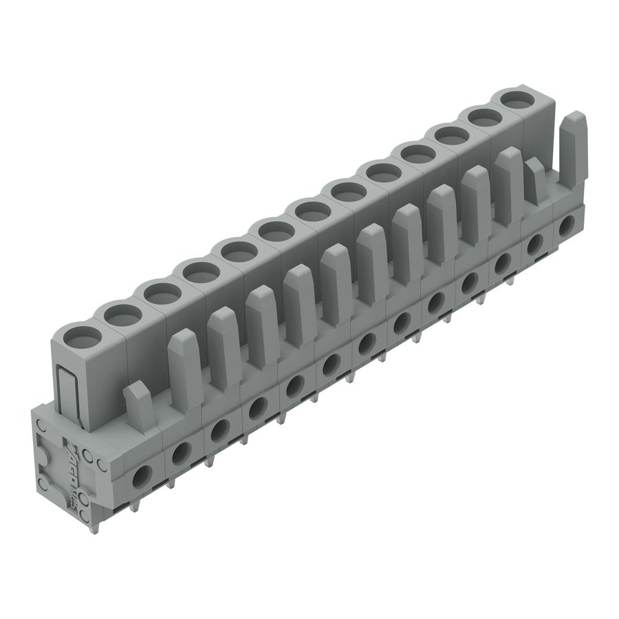 THT FE steker RE raster 5mm grijs 232-143 VVE=25
