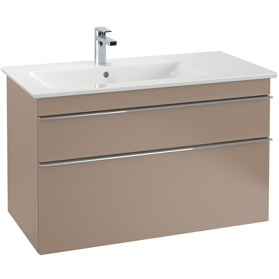 Wastafelonderkast Venticello 953x590x502mm Taupe A92701VM