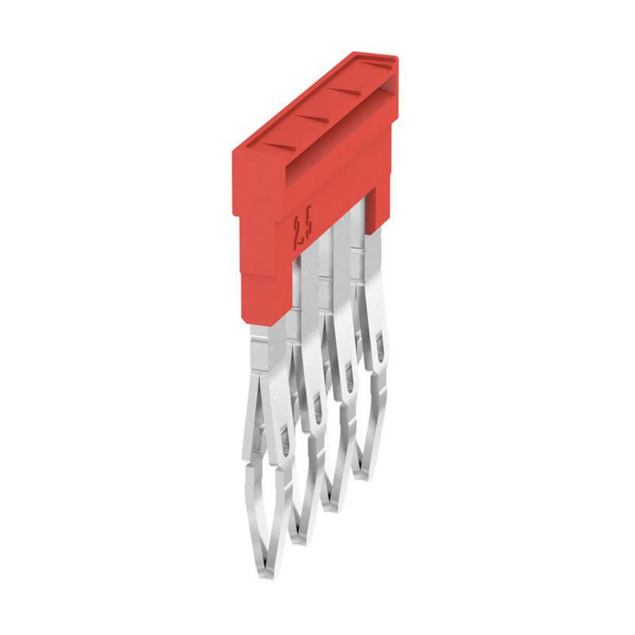 Dwarsverbinder (terminal) Plugged rood 17.5 A p: 4 VVE=60