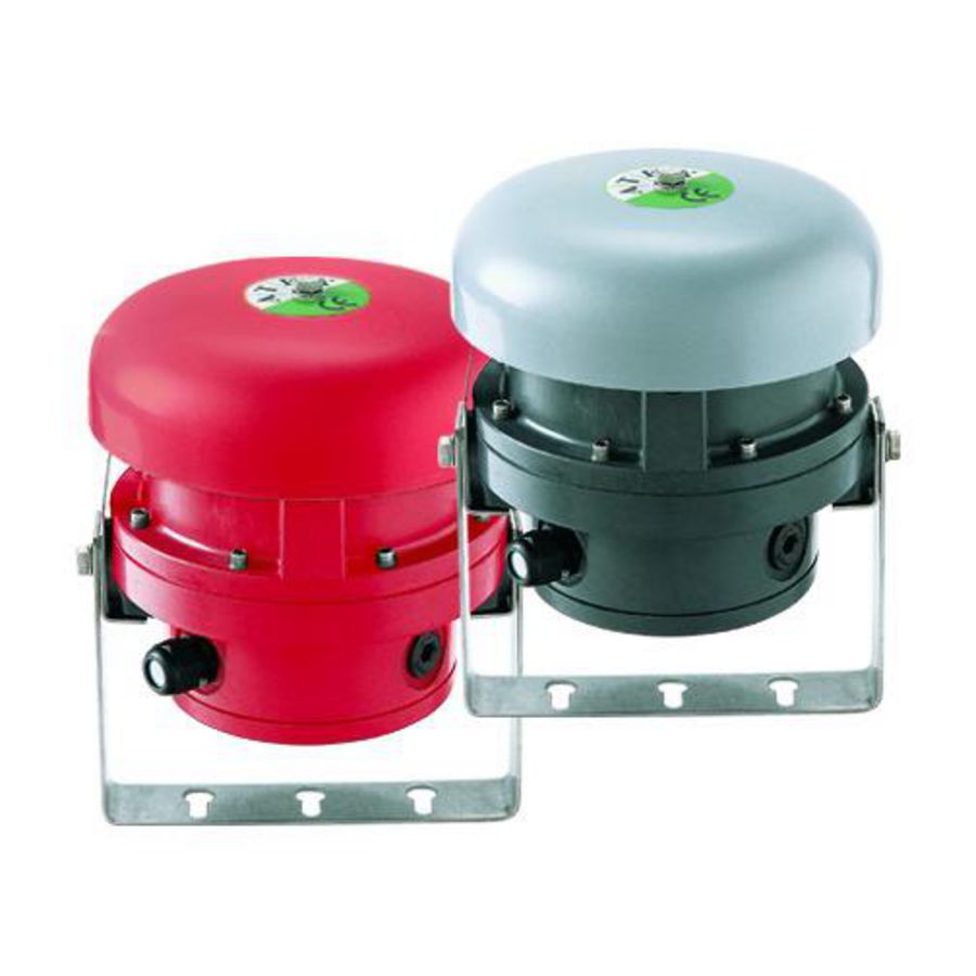 Signaalgever DGW21 110 VAC Behuizing rood