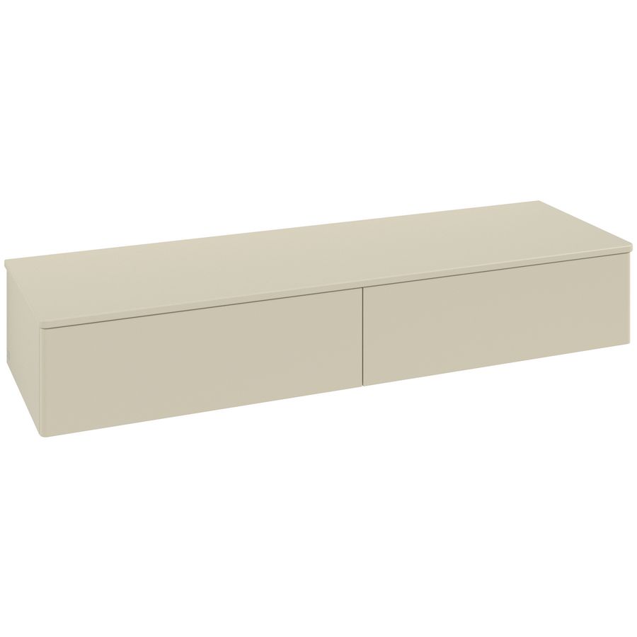 Sideboard Antao 1600x268x500mm S.Grey Matt Lacquer K42000HJ
