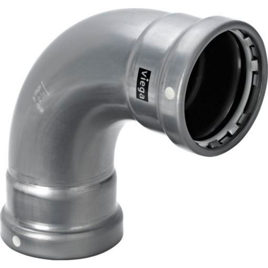 Bochtkoppeling 90° MEGAPRESS-S-XL persaansluiting 2.1/2" 4216XL