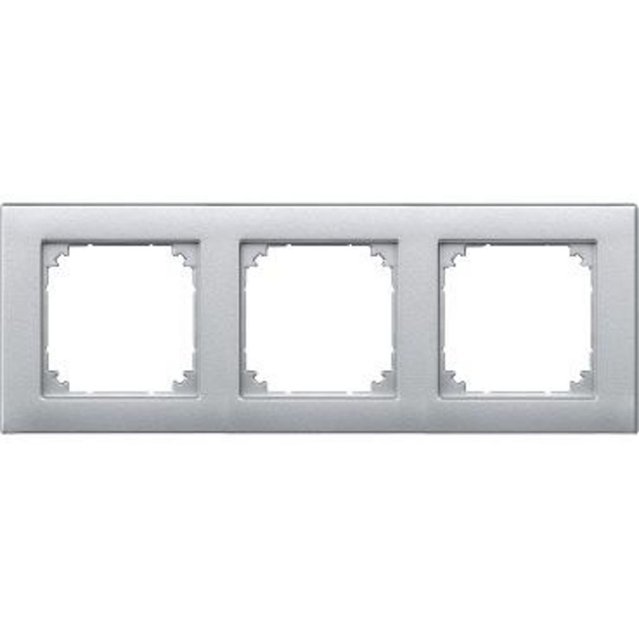Afdekraam-M-Plan II-Drievoudig-Verzonken-Aluminium