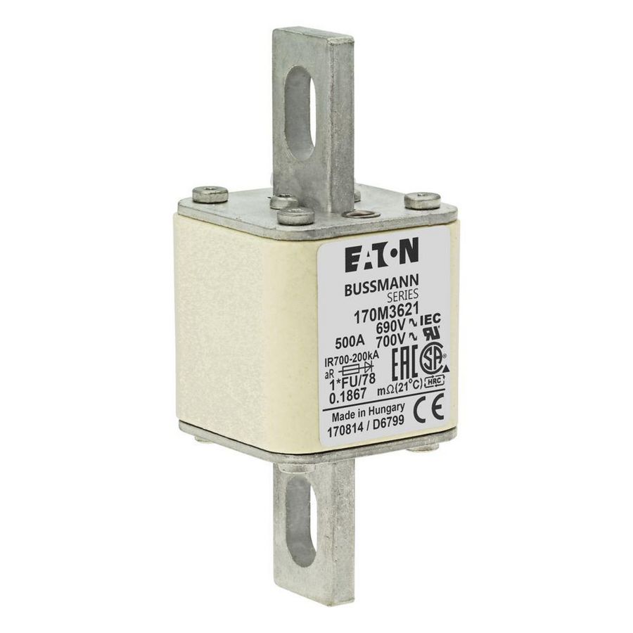 Zekering h. snelheid 500A AC 690V 200kA compact 1 45x VVE=6