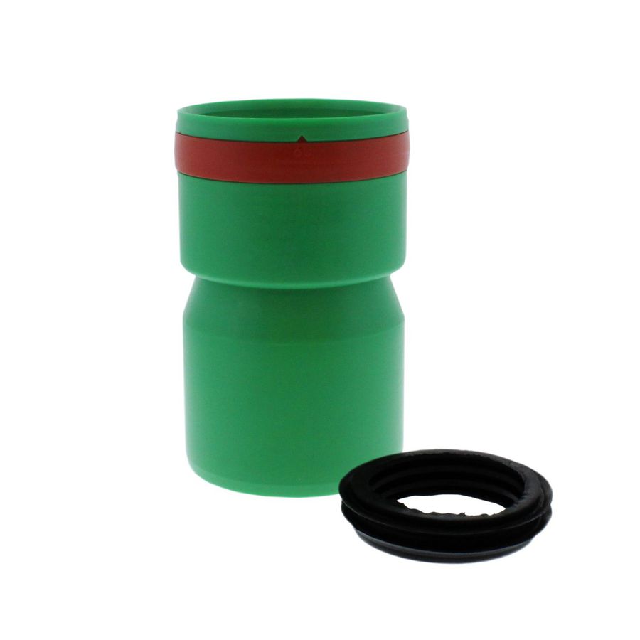 Toesteladapter PP ROAX 80mm QA + afdichtingsring