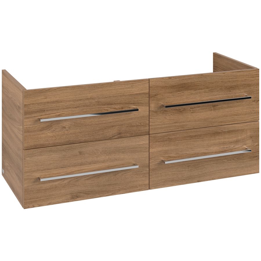 Wastafelonderkast Avento 1180x514x452mm Oak Kansas A89300RH