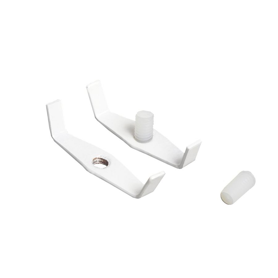 Zak a 2st. Profiel voor ledstrips 30 klem voor montage Wit