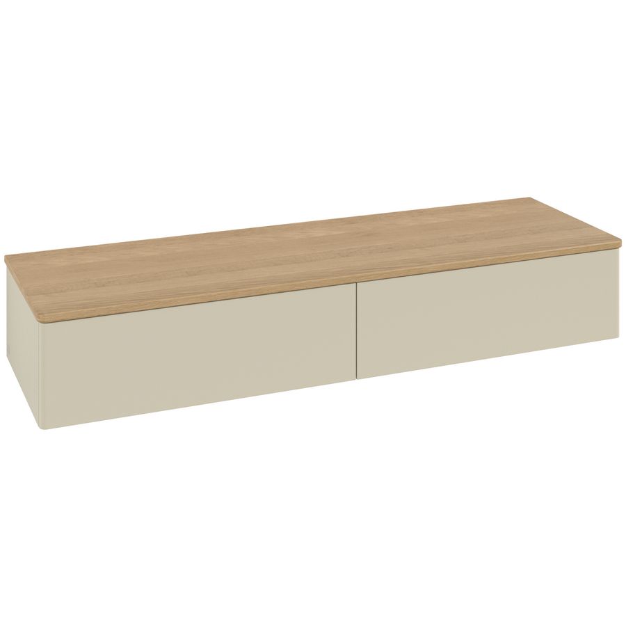 Sideboard Antao 1600x268x500mm S.Grey Matt Lacquer L42001HJ