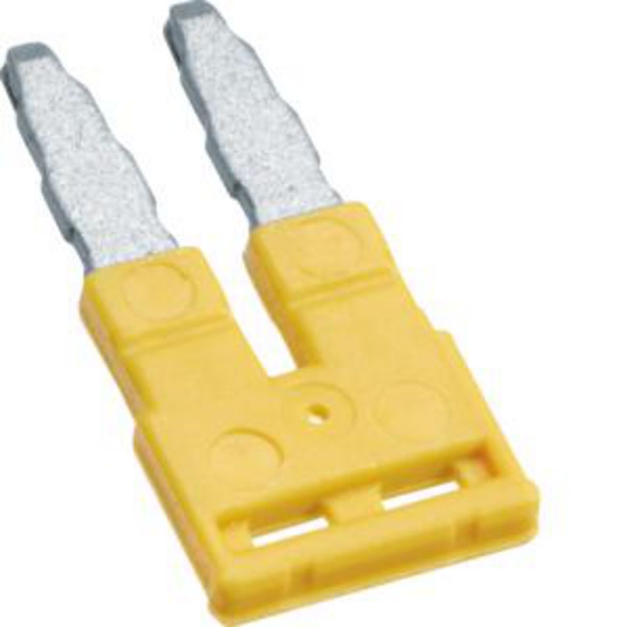 Doorverbindingsbrug geisoleerd 4mm² 2-voudig quickconnect