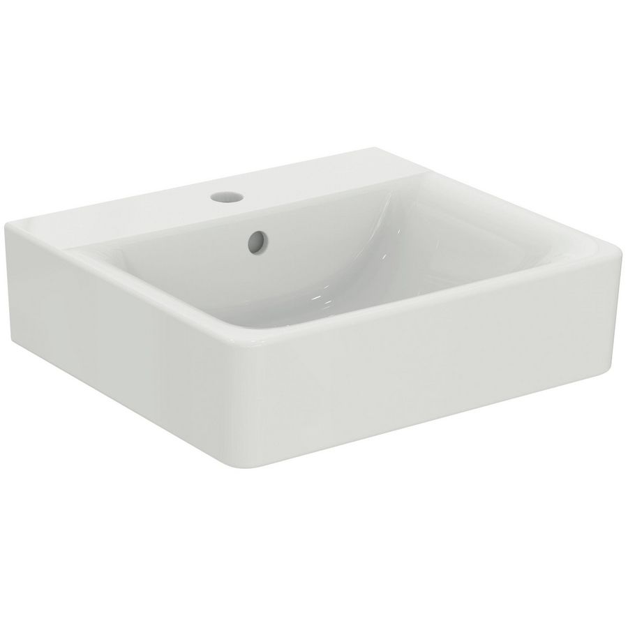 Connect Cube wastafel 500x460mm wit