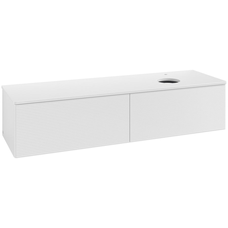Wastafelonderkast Antao 1600x360x500mm G.White.L K38150GF