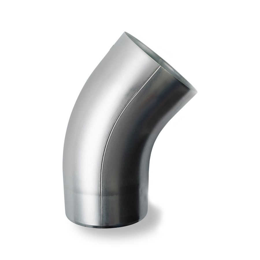 Zinken HWA bocht 100mm 40° mof x verjongde spie-eind