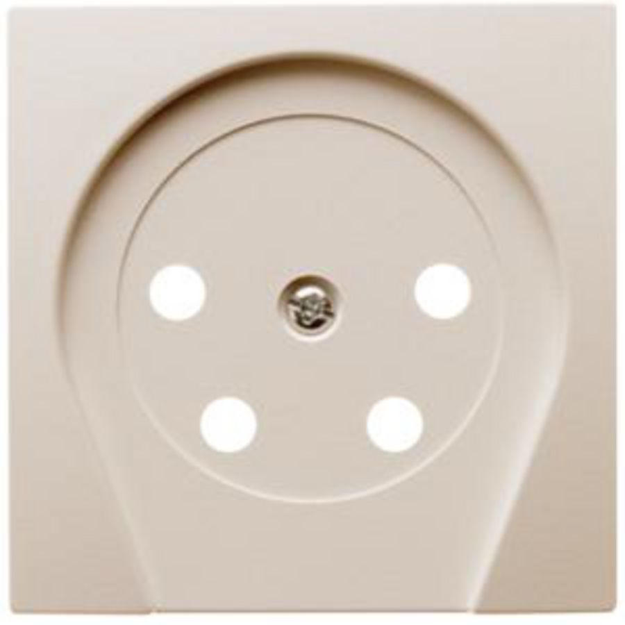 Centraaldoos PTT-tel. contactd. berker S.1/B.3/B.7 wit glans