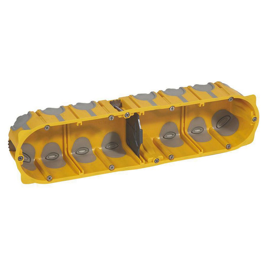 Inbouwdoos Ecobatibox holle wand 4voudig Diepte 50mm VVE=10