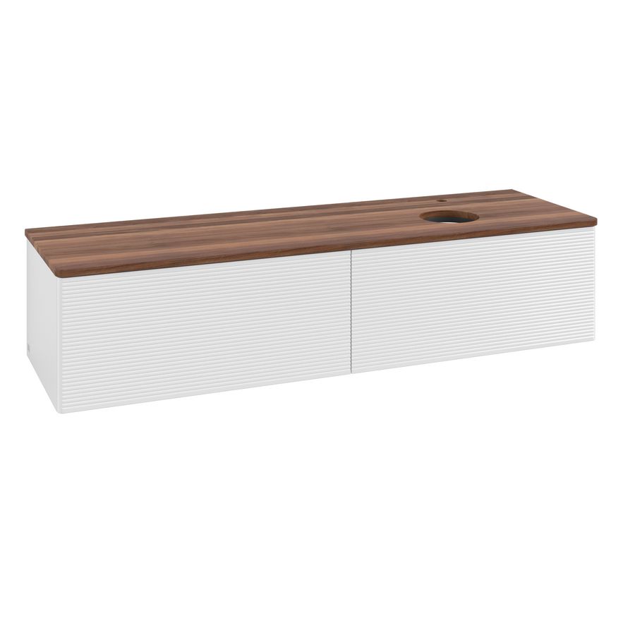 Wastafelonderkast Antao 1600x360x500mm G.White.L K38152GF