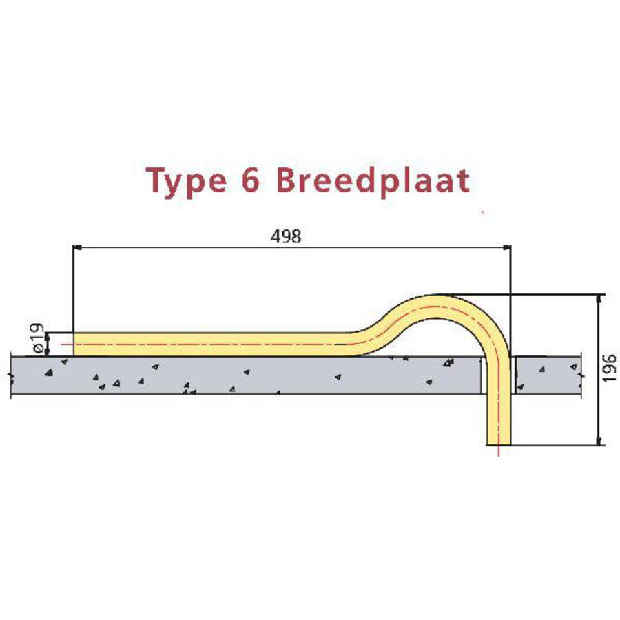 Aansluitbocht PVC-buis 19mm Polivolt type 6 VVE=50
