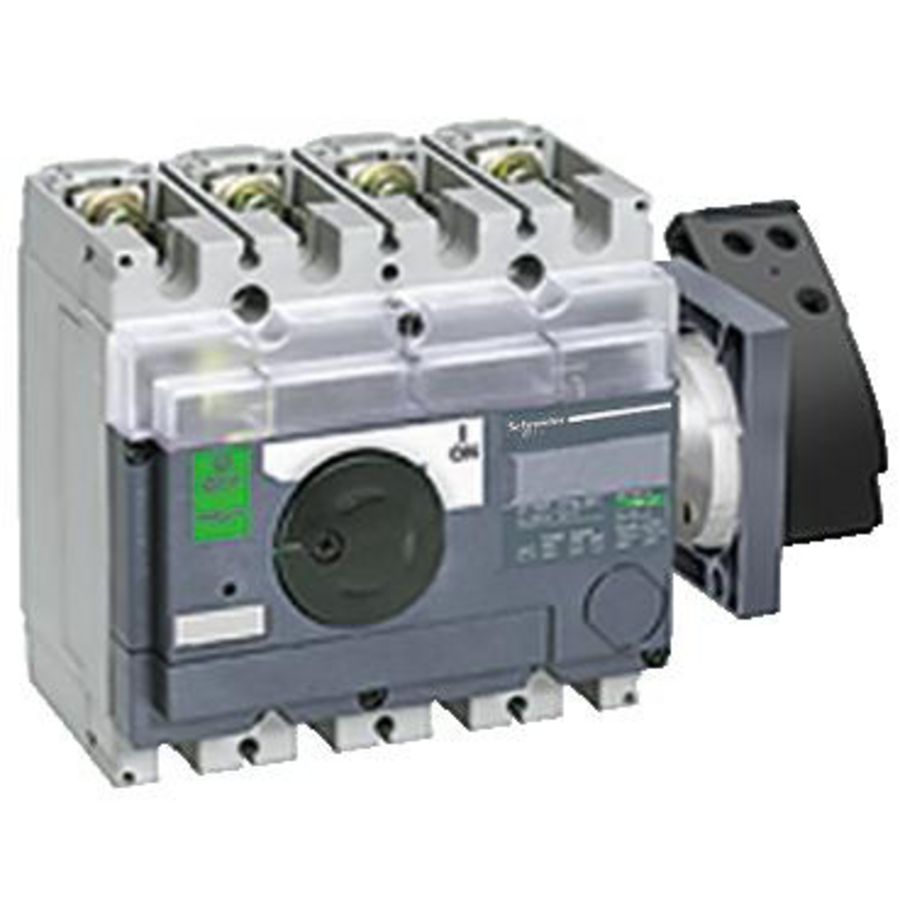 Draaibediening+verlengas Zijkant Zwart Acc. INS250/INV100