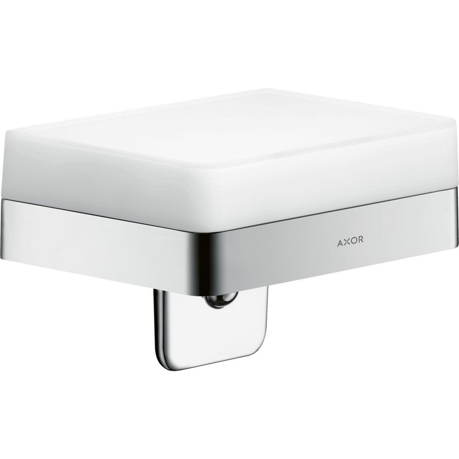 Axor universele zeepdispencer met planchet chroom