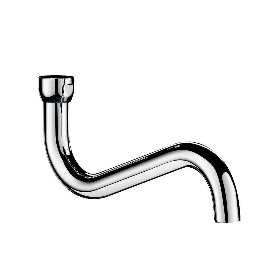 Onderuitloop getrokken draaib. diam.22 H.80 L.300 moer 3/4"