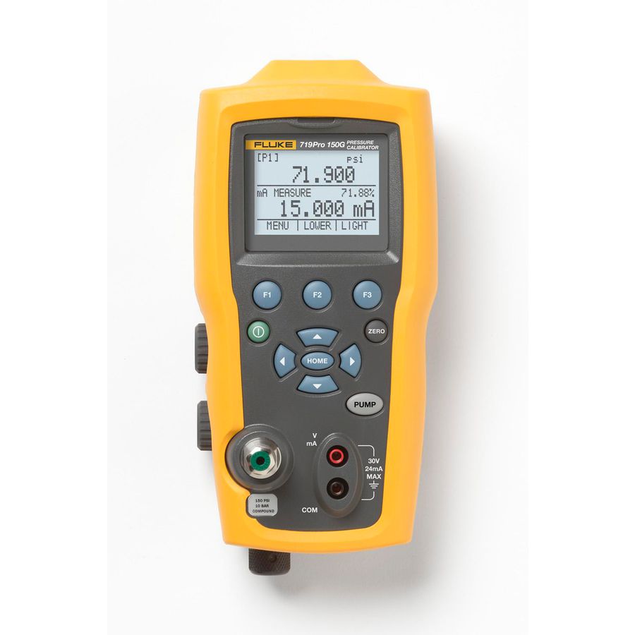 Elektrische drukkalibrator 800mbar 20 bar resolutie 0,001bar