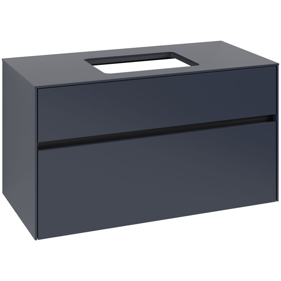 Wastafelonderkast Collaro 1000x548x500mm Marine Blue C109B0VQ