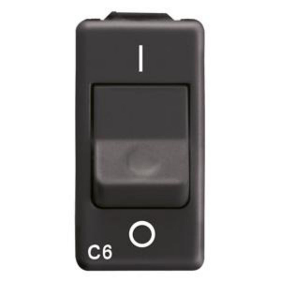 COMPACTE INSTALLATIEAUTOMAAT 230 Vac-1P+N 3kA 6A C-karakteristiek -