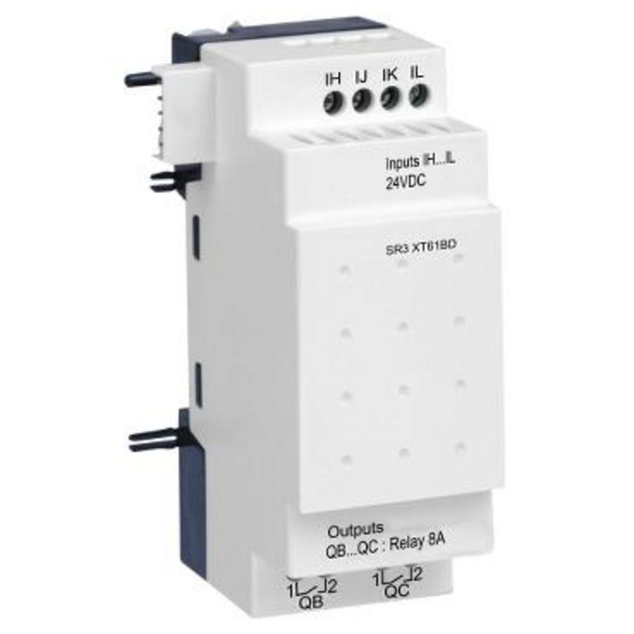 Discrete I/O expansiemodule 6 I/O 24V DC Zelio Logic