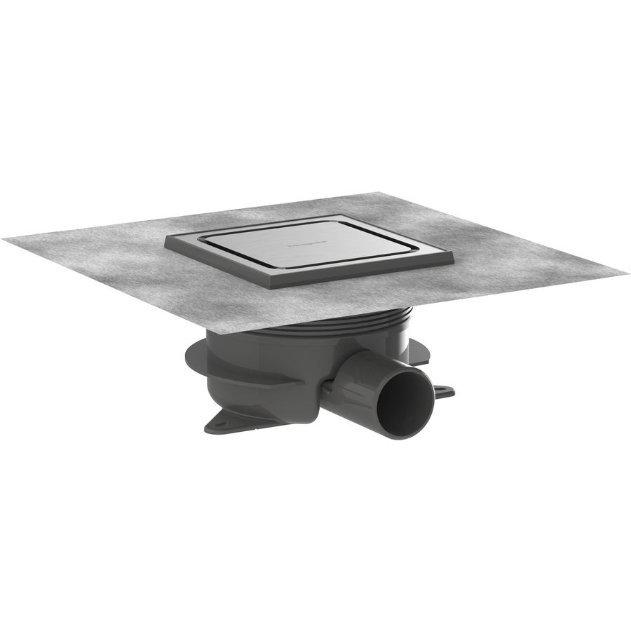 Douchegoot RainDrain Spot compl.set 150/150 Stainless Steel