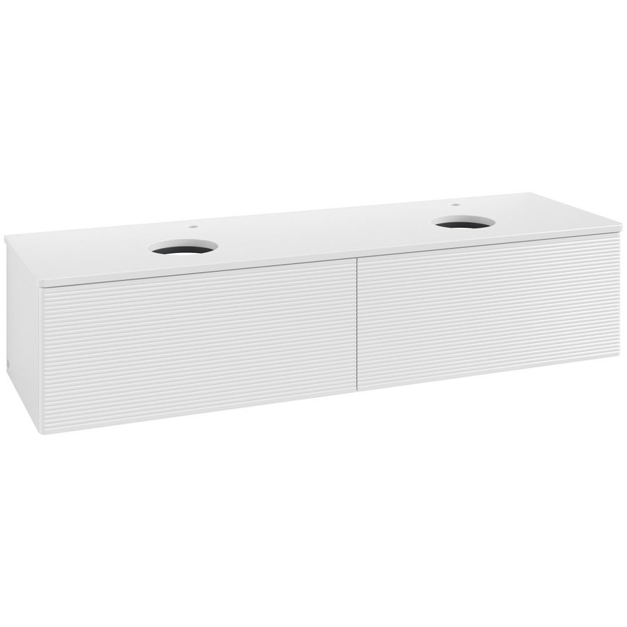Wastafelonderkast Antao 1600x360x500mm G.White.L K39150GF