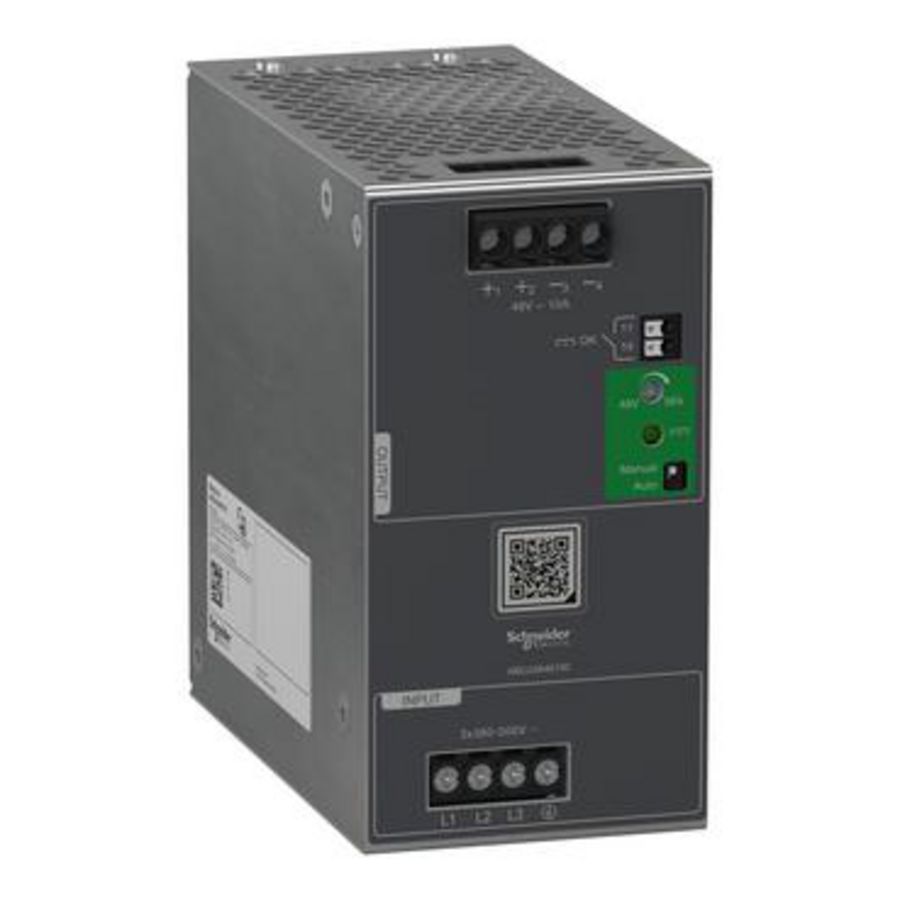 Regulated Power Supply 100-240V AC 48V 10A 3 phases Univ.