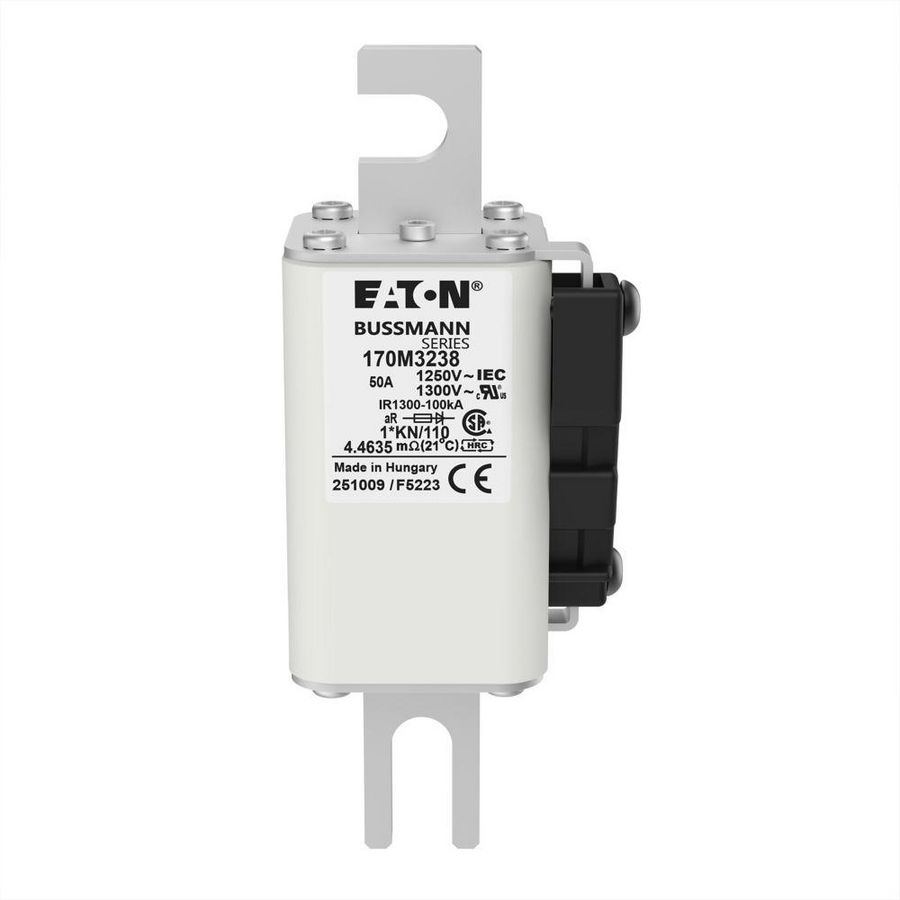 Zekering h. snelheid 50A AC 1250V 100kA compact 1 45x VVE=6