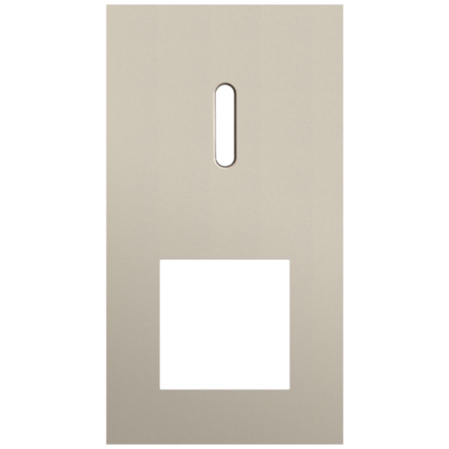 Afdekplaat 2-voud vertic. 71mm centerafst 166-56855