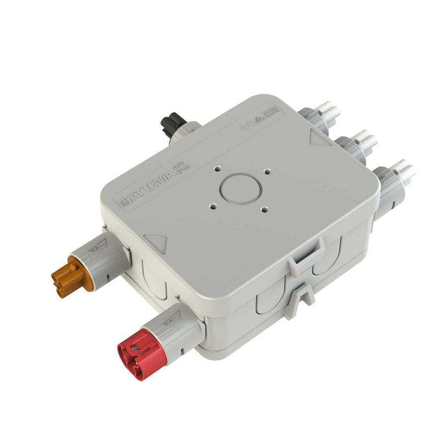 Stekerbare kabeldoos wand-/plafondmontage AKW-ED1