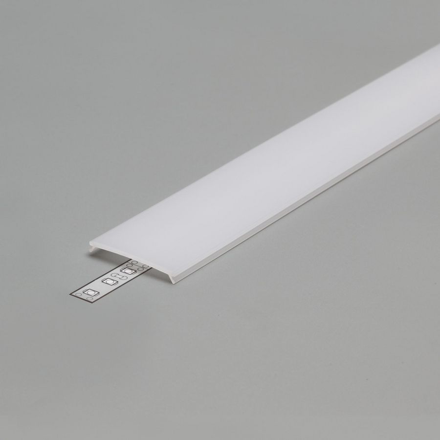 Zak a 2m. Profiel voor ledstrips afdekking C9 Prof 30 Opaal