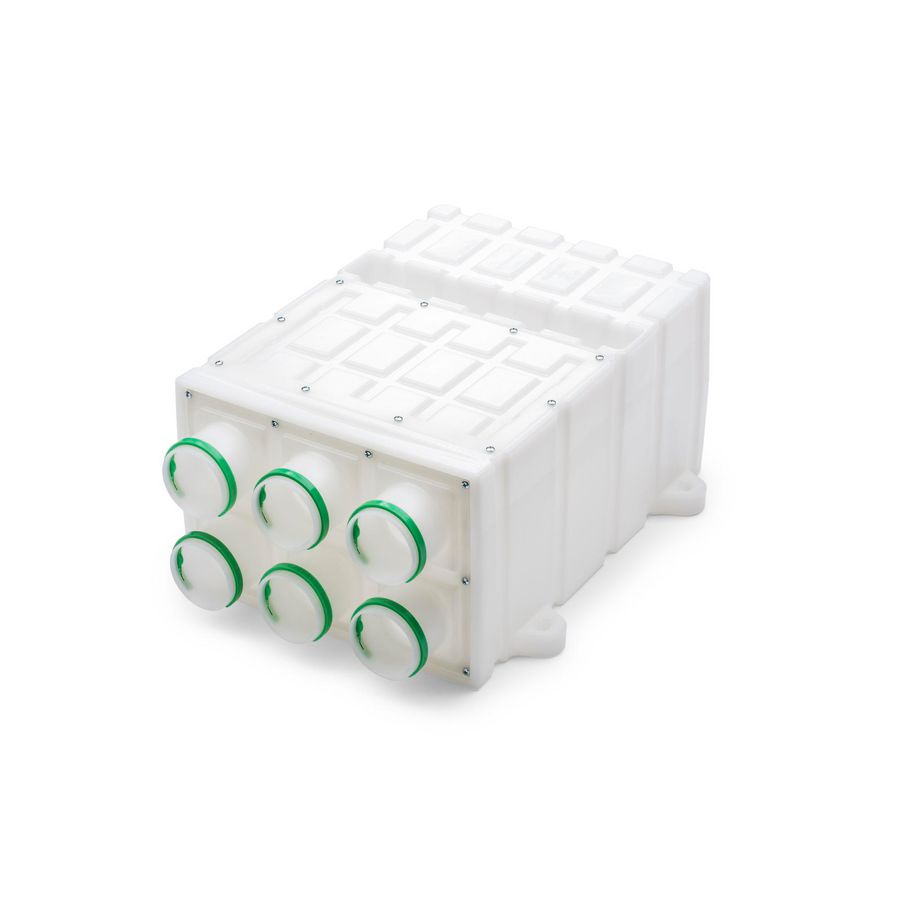 Verdelerkast EASYFLOW Beton 6 aansluitingen Ø75mm