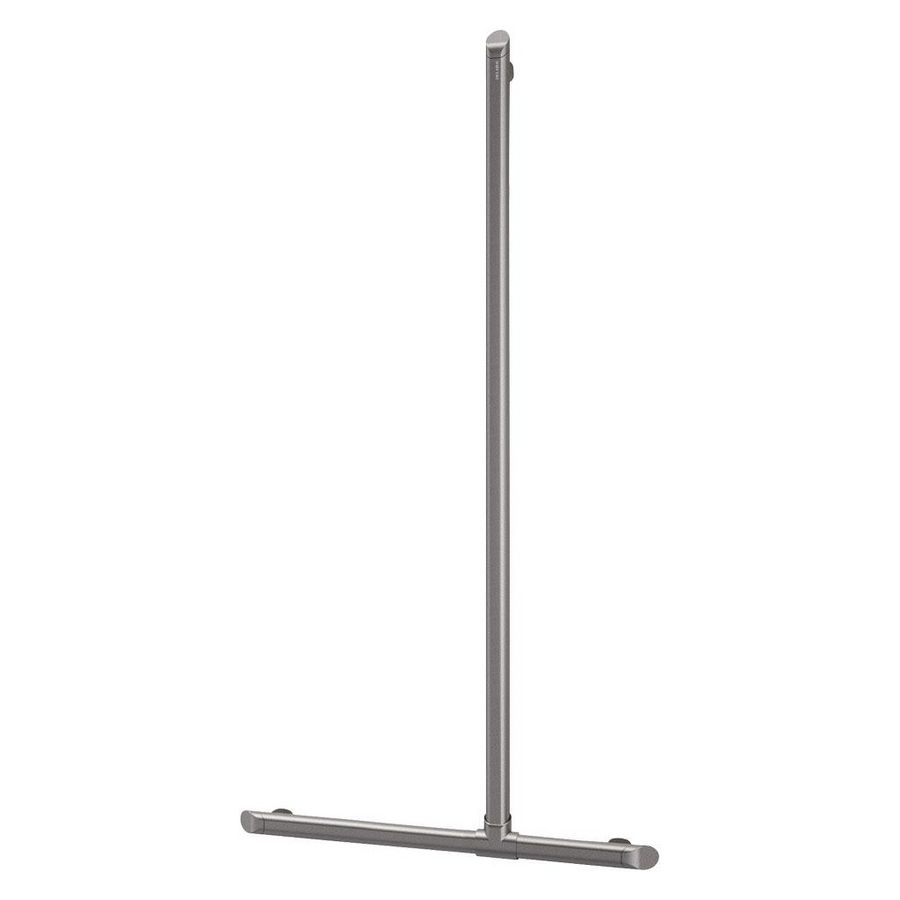 Douchestang T-vormig Ø35 H.1130x500 alu antr.