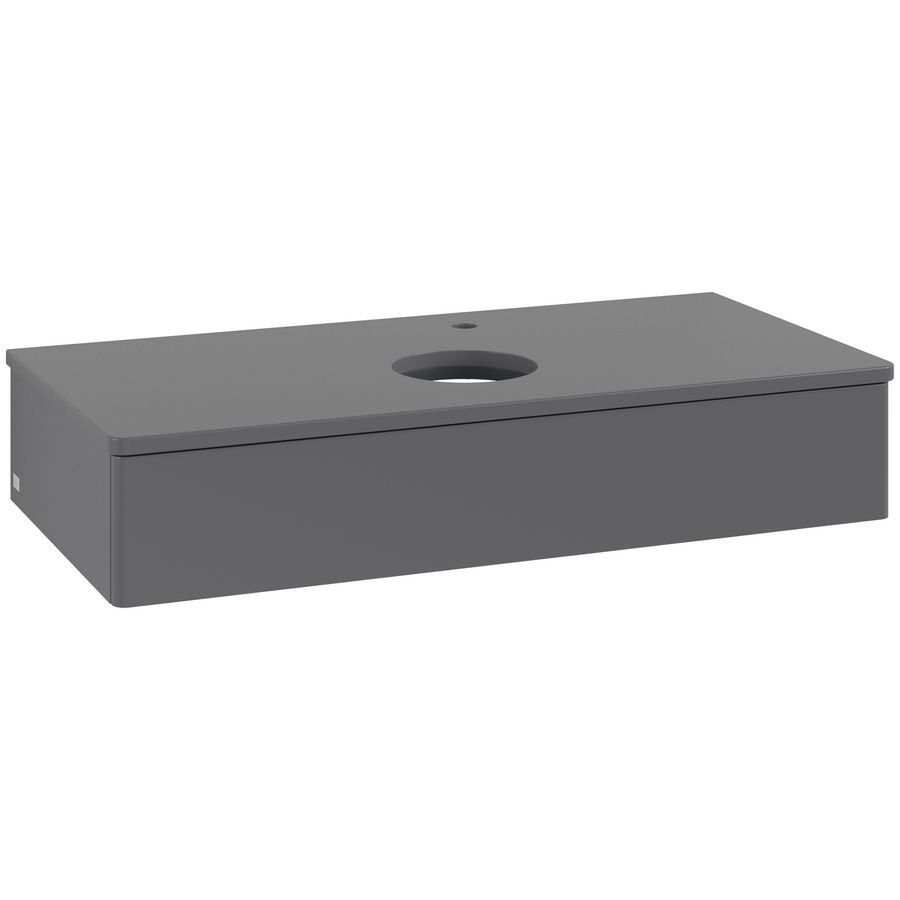 Wastafelonderkast Antao 1000x190x500mm Antr. Matt Lacquer L09050GK