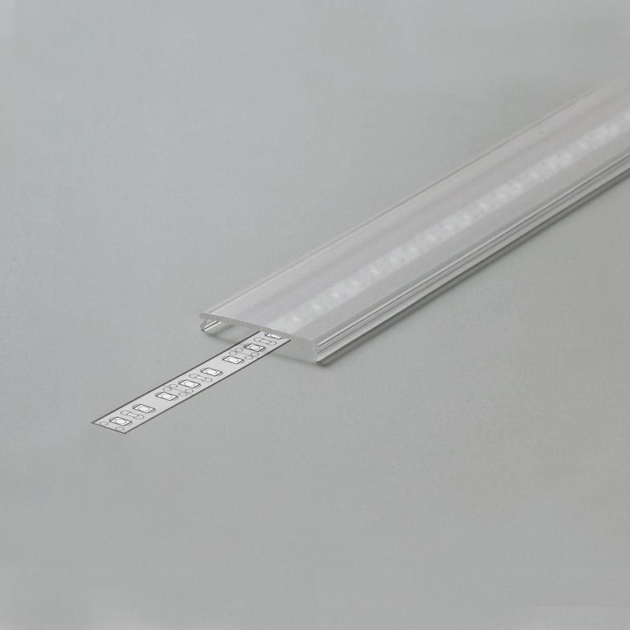 Doos a 2m. Profiel afdekking C9 Prof 30 klik transparant