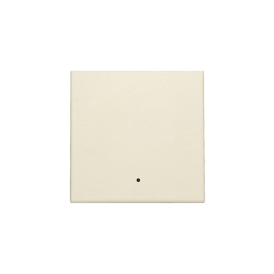 Afwerkingsset lens enkelvoudige elektr. Schakelaar cream