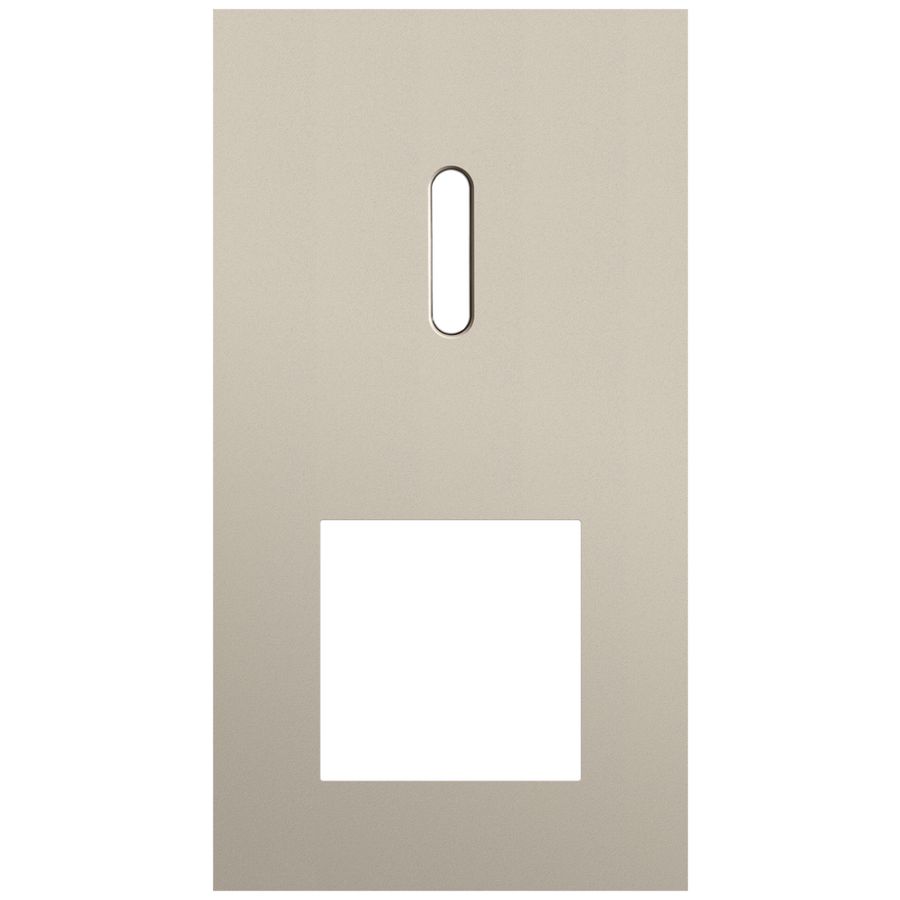 Afdekplaat 2-voud vertic. 71mm centerafst 166-56855