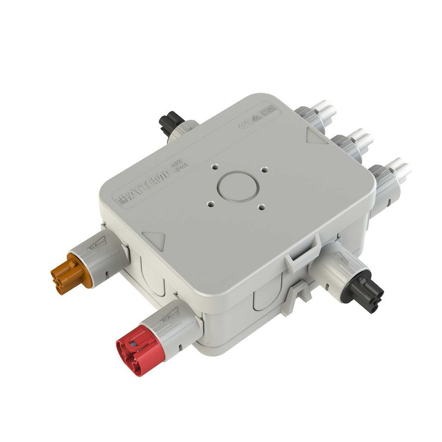 Stekerbare kabeldoos wand-/plafondmontage AKW-ED2